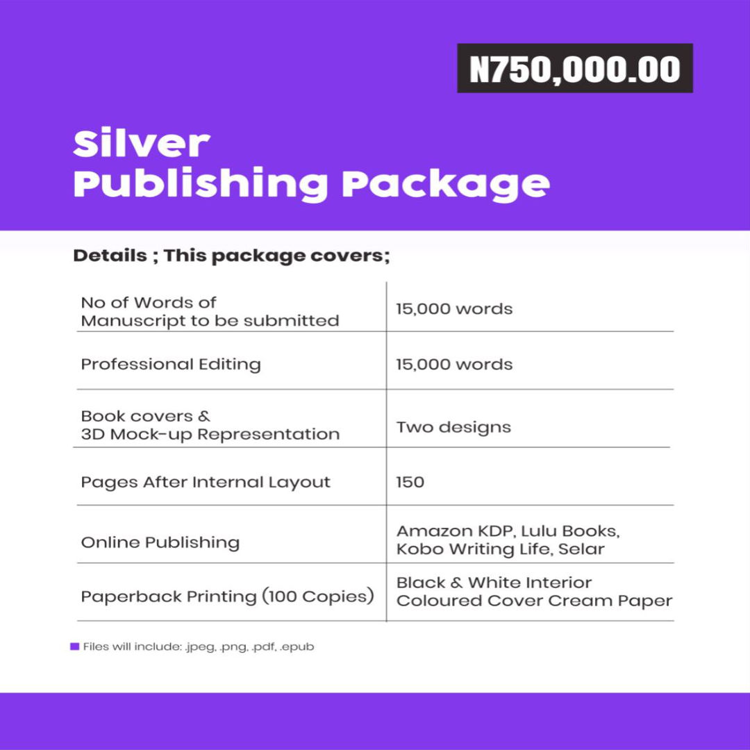 Silver Publishing Package